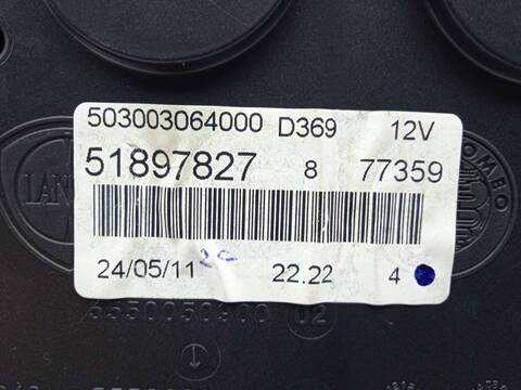 Foto 2ª: Cuadro de Instrumentos Fiat Punto 1.2 CAT 69CV 51KW [169A4000] (2011)