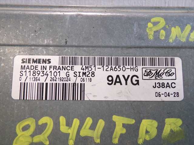 Foto 4ª: Centralita Motor ECU Ford Focus 1.6 G 2004-2008 [HWDA] (2006)