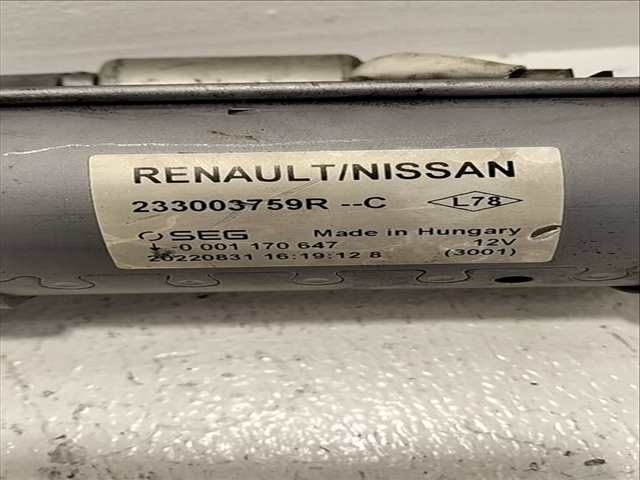 Foto 2ª: Motor de Arranque Renault Megane LIMITED 1 BLUE DCI DIESEL FAP 116CV [K9K876] (2015)