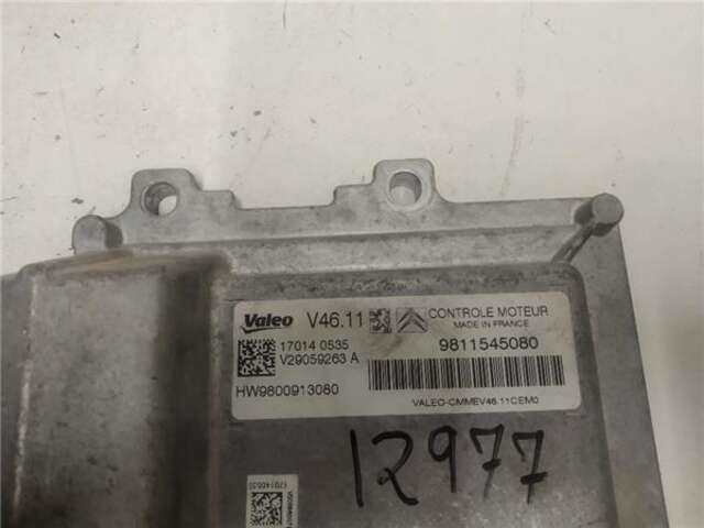 Foto 3ª: Centralita Motor ECU Peugeot 208 1.2 STYLE [1.2 LTR. - 60 KW 12V E-VTI - PURETECH] [HMZ / EB2F]