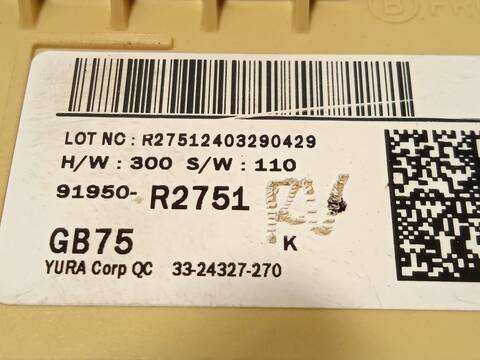 Foto 4ª: Caja Reles Fusibles Kia Sportage 1.6 T-GDI 150CV 110KW [G4FP] (2024)