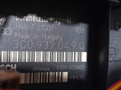 Foto 2ª: Centralita Motor ECU Volkswagen Eos 2.0 150CV (2006)