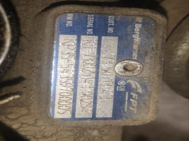 Foto 3ª: Turbocompresor Fiat Fiorino 1.2 D III 75CV 55KW 225) 199A2000 (2017)