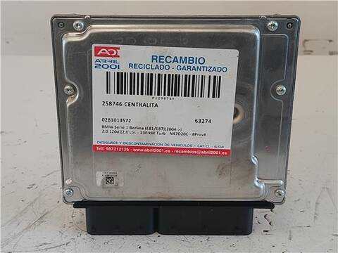 Centralita Motor ECU Bmw Serie 1 114 2.0 120D BERLINA 177CV 130KW