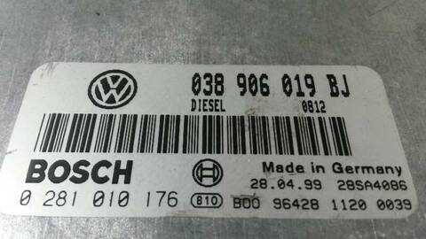 Foto 3ª: Centralita Motor ECU Volkswagen Passat 1.9 TDI BERLINA 115CV 85KW [AJM] (1999)
