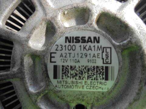 Foto 2ª: Alternador Nissan Juke 1.6 CAT 113CV 83KW [HR16] (2019)