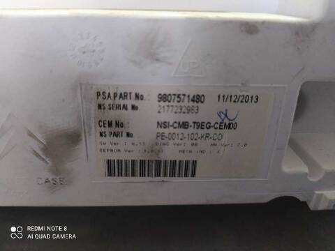 Cuadro de Instrumentos Peugeot 308 ACCESS 116CV 85KW