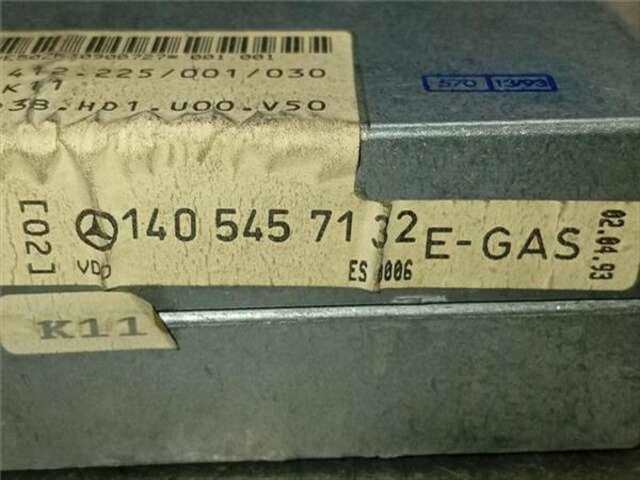 Centralita Check Control Mercedes Clase S 220 5.0 500 SE - S 500 (140.050) [5.0 LTR. - 240 KW V8 32V CAT]