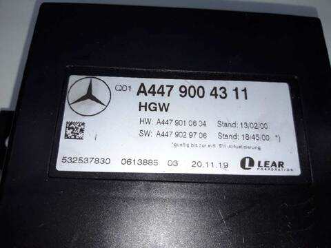 Foto 3ª: Centralita Motor ECU Mercedes Clase V 200 V 250 CDI/BT EDITION 4MATIC 447.813) 190CV 140KW (2014)