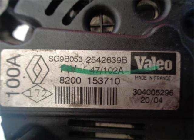 Foto 2ª: Alternador Renault Laguna 2.0 16V IDE (BG0N) [F5R 700]