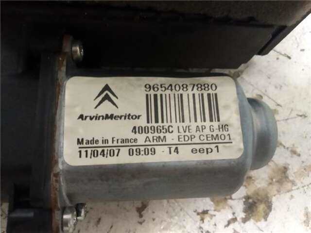 Foto 3ª: Elevalunas Eléctrico Delantero Izquierdo Citroen C4 2.0 SX [2.0 LTR. - 100 KW HDI FAP CAT (RHR - DW10BTED4)] [RHJ]
