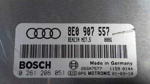 Foto 3ª: Centralita Motor ECU Audi A4 2.0 20V CAT ALT) BERLINA 130CV 96KW (2001)
