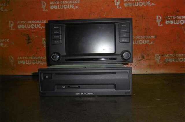 Foto 3ª: Sistema Audio Radio CD Seat Leon 1.4 FR [1.4 LTR. - 110 KW 16V TSI ACT] [CHPA]