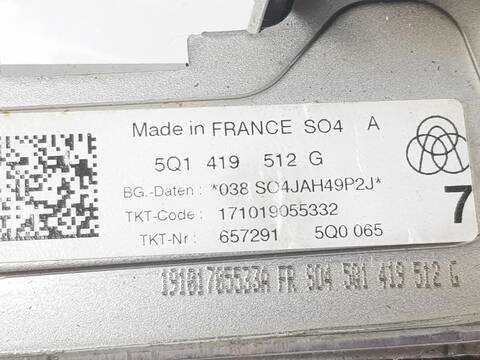 Foto 3ª: Columna Dirección Volkswagen T-Roc 2.0 TSI 300CV 55KW [DNUE] (2019)