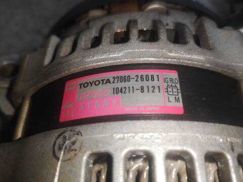 Alternador Toyota Rav4 2ADFTV