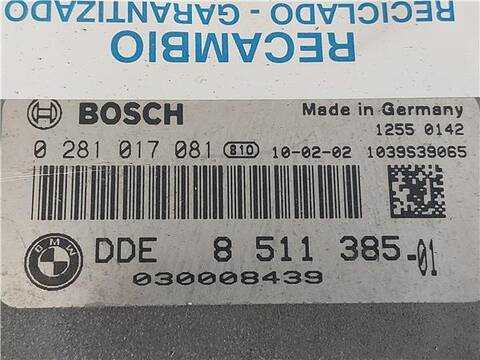 Foto 3ª: Centralita Motor ECU Bmw Serie 5 518 3.0 530D BERLINA 245CV 180KW [N57D30A] (2010)