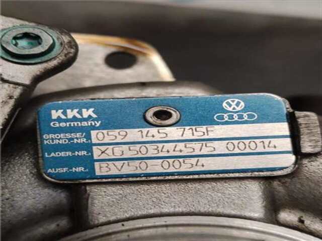 Foto 2ª: Turbocompresor Audi A6 3.0 TDI QUATTRO (171KW) [3.0 LTR. - 171 KW V6 24V TDI] [ASB]