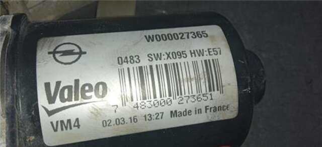 Motor Limpia Delantero Opel Zafira 1.4 EXPRESSION [1.4 LTR. - 88 KW 16V TURBO]