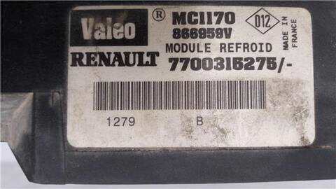 Foto 2ª: Electroventilador Renault Master 2.5 L1H1 BATALLA 3078 6 - PLAZAS [2 5 LTR. - 59 KW DIESEL] 80CV