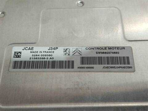 Foto 2ª: Centralita Motor ECU Citroen C2 KFV (2005)
