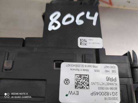 Foto 2ª: Mando Calefacción A. A. Volkswagen Polo ADVANCE 95CV 70KW [DKL] (2020)