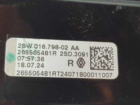 Foto 3ª: Piloto Trasero Derecho Renault Clio SIN DEFINIR