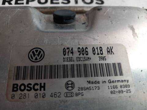 Foto 2ª: Centralita Motor ECU Volkswagen Transporter VERSION INDEFINIDA (1990)