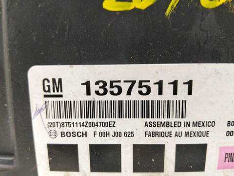 Foto 2ª: Centralita Motor ECU Opel Insignia COSMO 2 16V CDTI 160CV (2008)