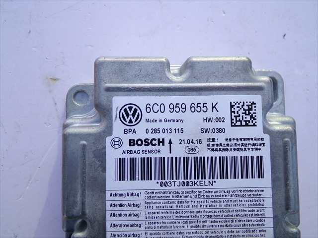 Foto 3ª: Centralita Airbag Skoda Rapid 1.2 TSI SPACEBACK,2012-2019 [CJZ] (2016)