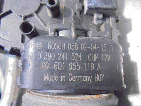 Foto 2ª: Motor Limpia Delantero Skoda Fabia 1.9 SDI CAT ASY) 64CV 47KW (2002)