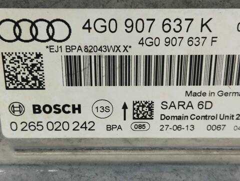 Foto 2ª: Centralita Airbag Audi A6 2.0 TFSI AVANT 180CV 132KW [CDNB] (2013)