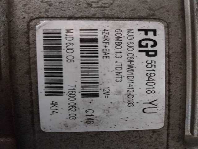 Foto 2ª: Centralita Motor ECU Opel Combo 1.2 D [D-Z13DT] (2005)