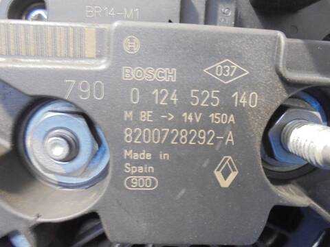 Foto 3ª: Alternador Nissan Qashqai ACENTA 106CV 78KW [K9K] (2008)