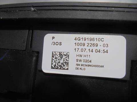 Foto 2ª: Mando Multifuncion Audi A6 3.0 TDI QUATTRO AVANT 245CV 180KW [CDUD] (2014)
