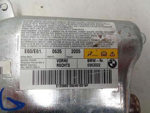 Foto 4ª: Airbag Lateral Delantero Derecho Bmw Serie 5 535 3.0 D AUT. TOURING E61) [M57 D30 (306D4)] (2005)