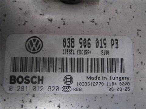 Foto 2ª: Centralita Motor ECU Skoda Octavia 1.9 TDI BERLINA 100CV 74KW [AXR] (2006)