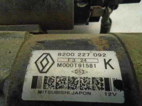 Foto 2ª: Motor de Arranque Renault Clio 1.5 DCI DIESEL 82CV 60KW [K9K B7] (2003)