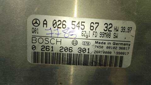 Foto 4ª: Centralita Motor ECU Mercedes Clase E 180 240 210.061) BERLINA 170CV 125KW [M112911 MB] (2000)