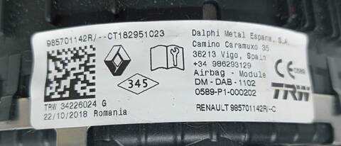 Foto 3ª: Airbag Delantero Izquierdo Dacia Logan COMFORT 90CV (2013)