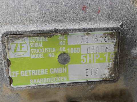 Foto 2ª: Caja Cambios Automatica Audi A6 2.5 V6 24V TDI AVANT 180CV 132KW AUT. (2001)