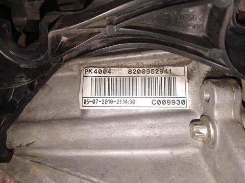 Foto 4ª: Caja Cambios Renault Laguna EMOTION PLUS COUPE 150CV 110KW [M9RA8] (2010)