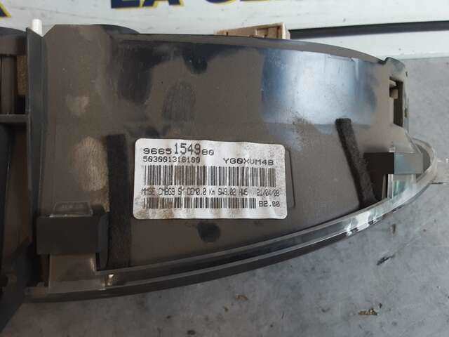 Foto 2ª: Cuadro de Instrumentos Citroen Berlingo 1.6 HDI 75CV 0CV [9HT] (2009)