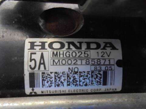 Foto 4ª: Motor de Arranque Honda Civic 2.2 CTDI BERLINA 140CV 103KW [22A2] (2008)