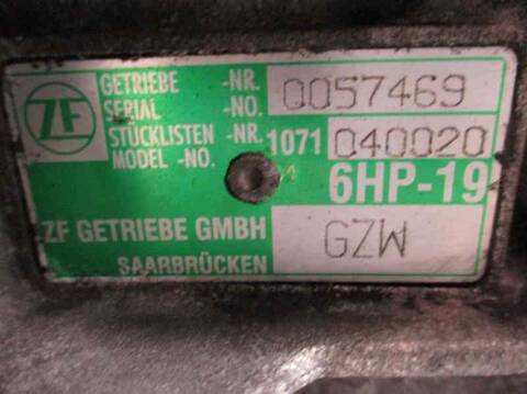 Foto 2ª: Caja Cambios Automatica Audi A6 BERLINA AUT. (2004)