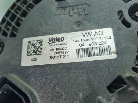 Foto 2ª: Alternador Audi A4 BASICO AVANT 150CV 110KW [DEUA] (2017)