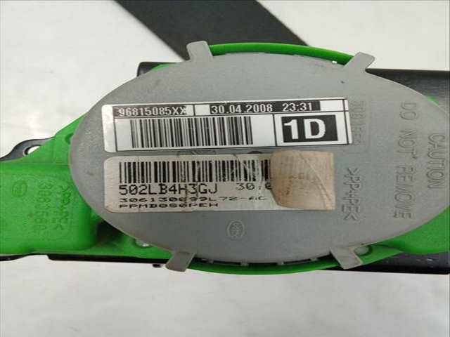Foto 4ª: Cinturón Delantero Derecho Citroen Berlingo 1.6 HDI 90 MF9HX) 90CV 66KW