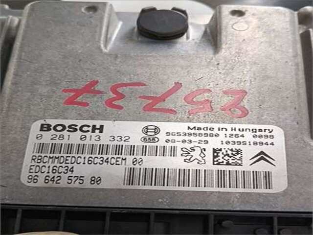 Foto 2ª: Centralita Motor ECU Citroen C4 1.6 COLLECTION [1.6 LTR. - 80 KW 16V HDI FAP] [NFU / TU5JP4]