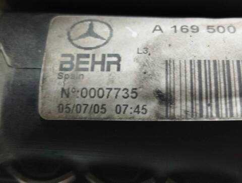 Foto 3ª: Radiador Motor Mercedes Clase A 140 A 150 A-EDITION 169.031) 95CV 70KW [266920] (2005)