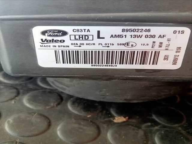 Foto 3ª: Faro Izquierdo Ford C Max 1.0 ECOBOOST CAT 101CV (2010)