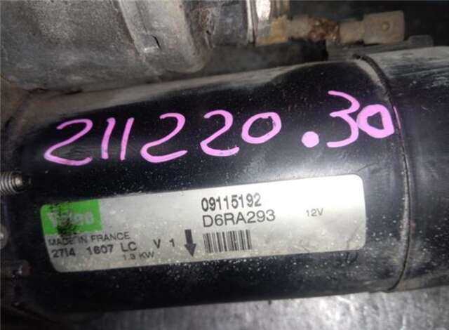 Motor de Arranque Opel Tigra 1.4